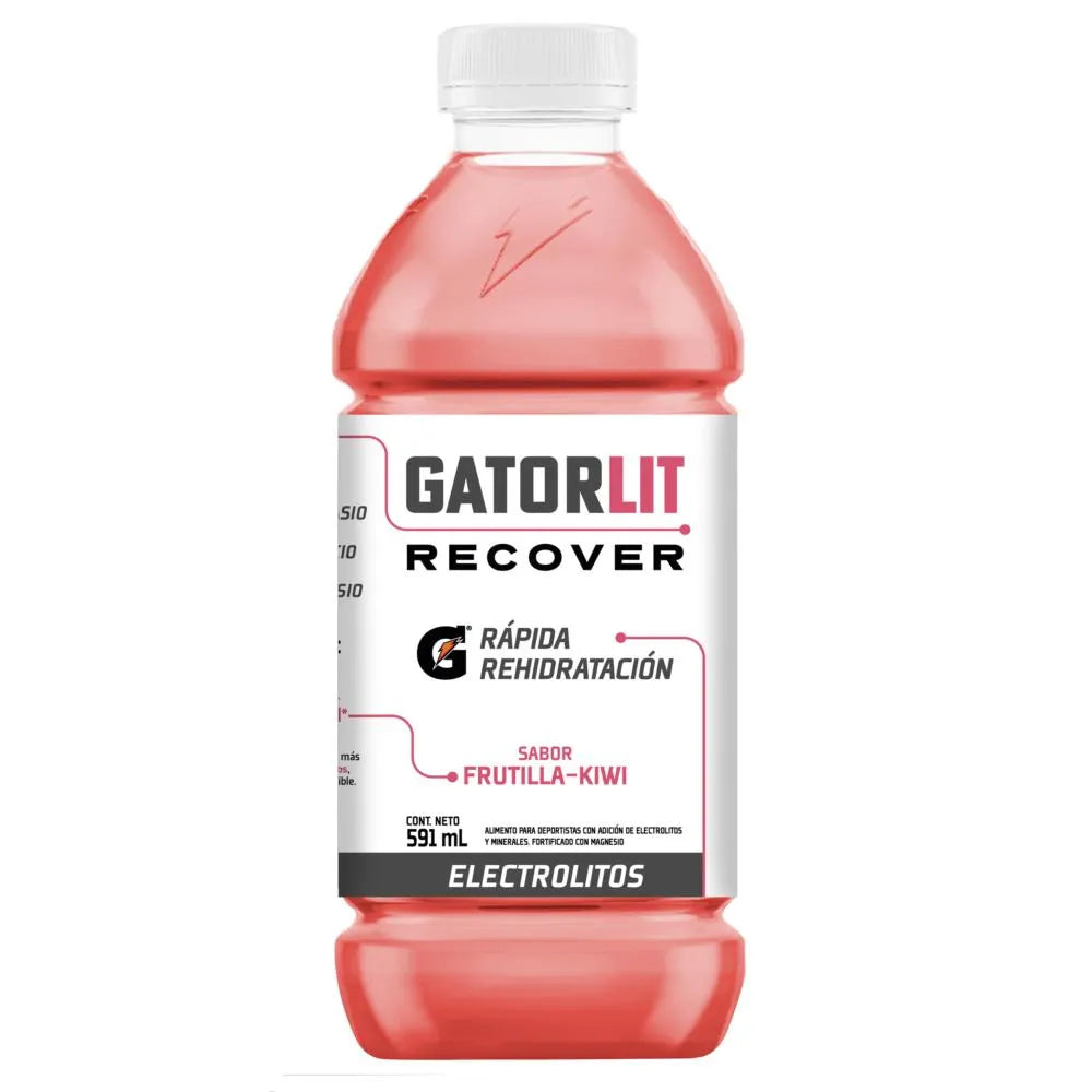 Bebida Suero Gatorlit Frutilla Kiwi 591cc