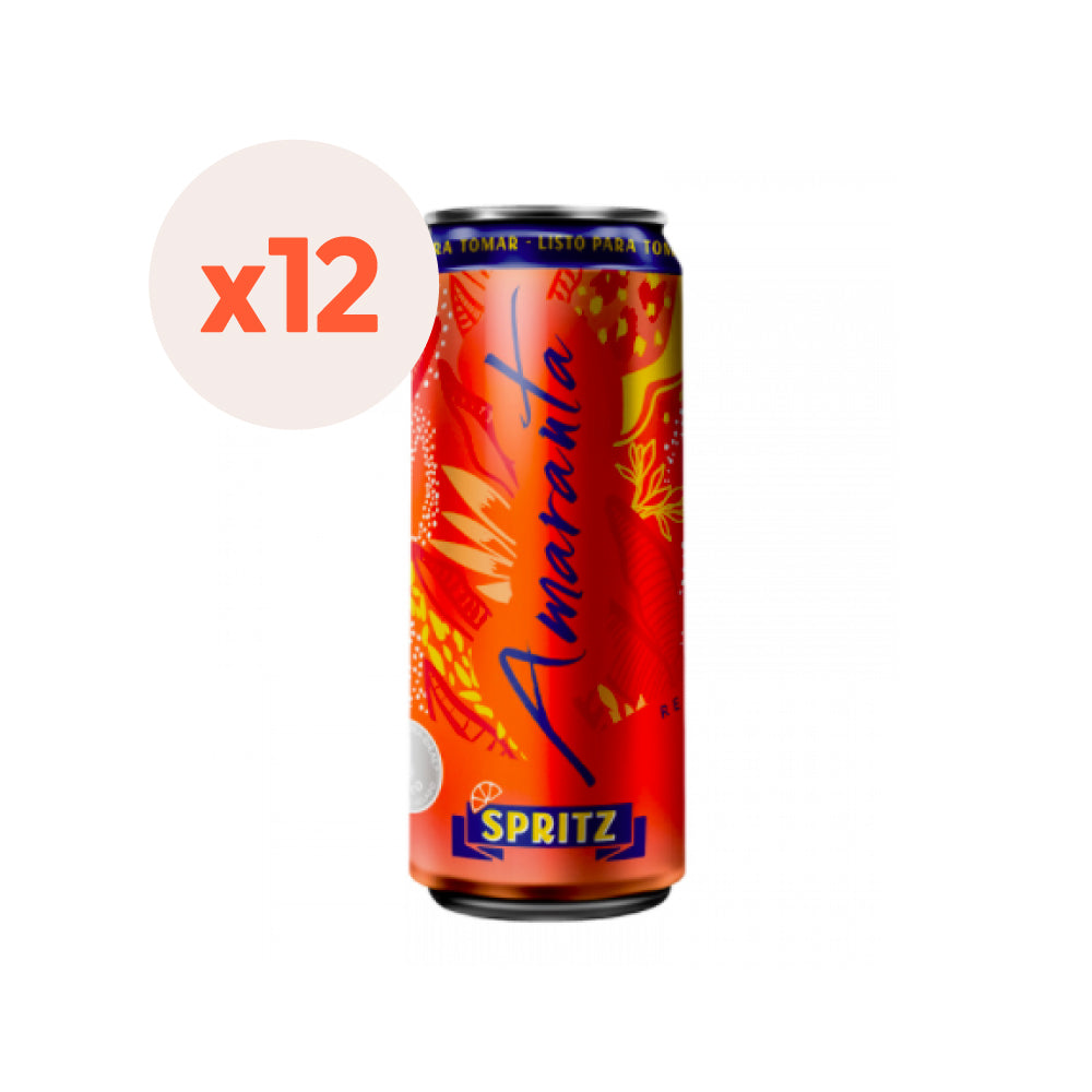 12x Cóctel Lata Amaranta Spritz 250cc