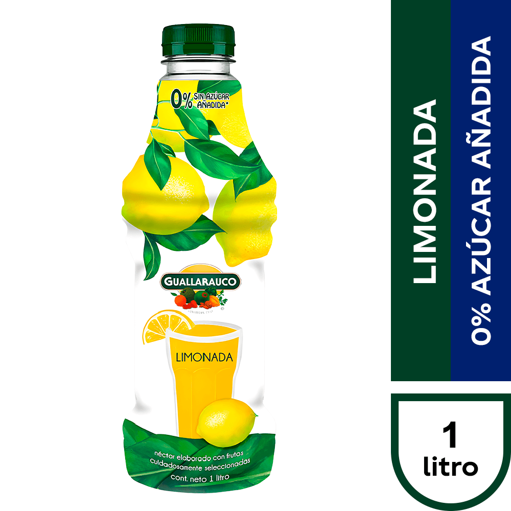 Jugo Guallarauco Limonada 1000cc