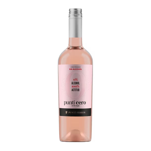 Vino Punti Ferrer Rosé Sin Alcohol 750cc