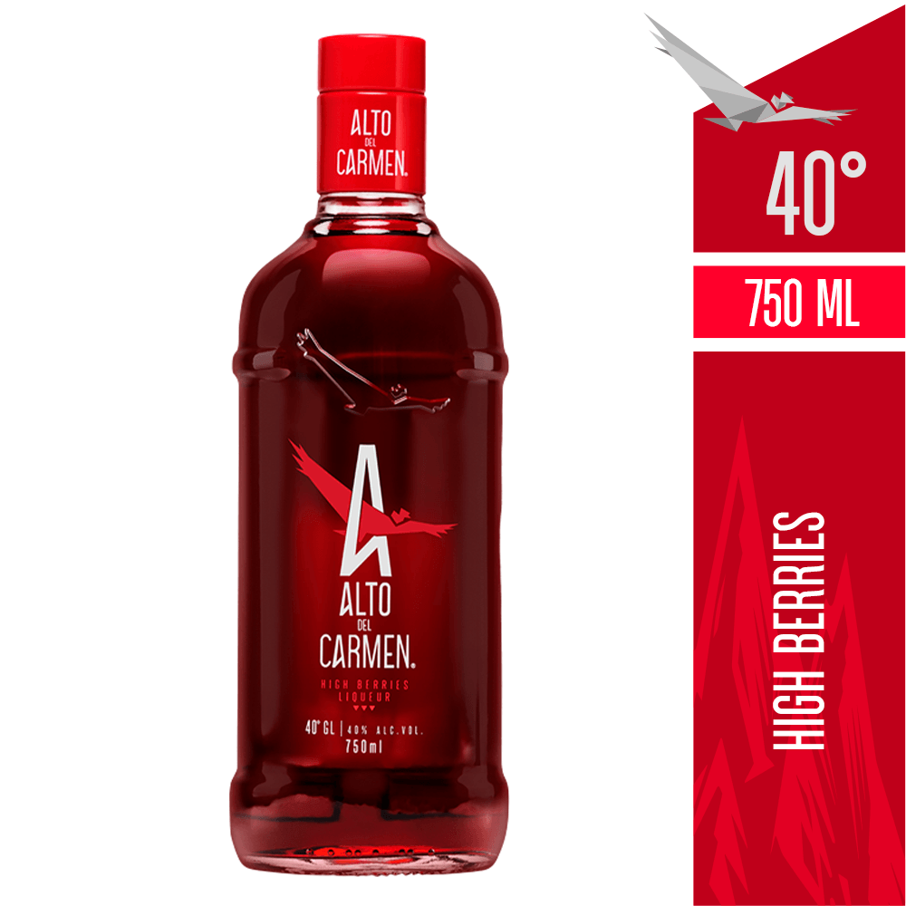 Pisco Alto Del Carmen High Berries 40º 750cc