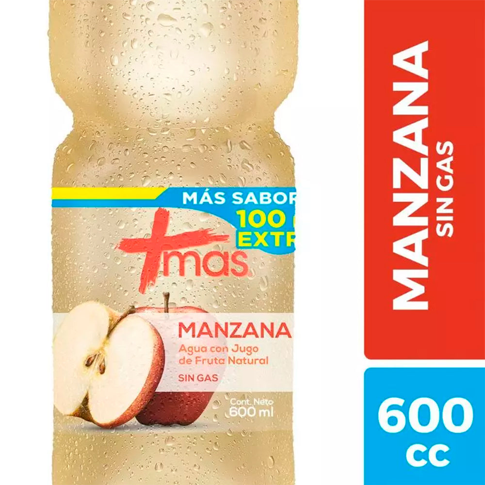 Agua Cachantún + Manzana 600cc