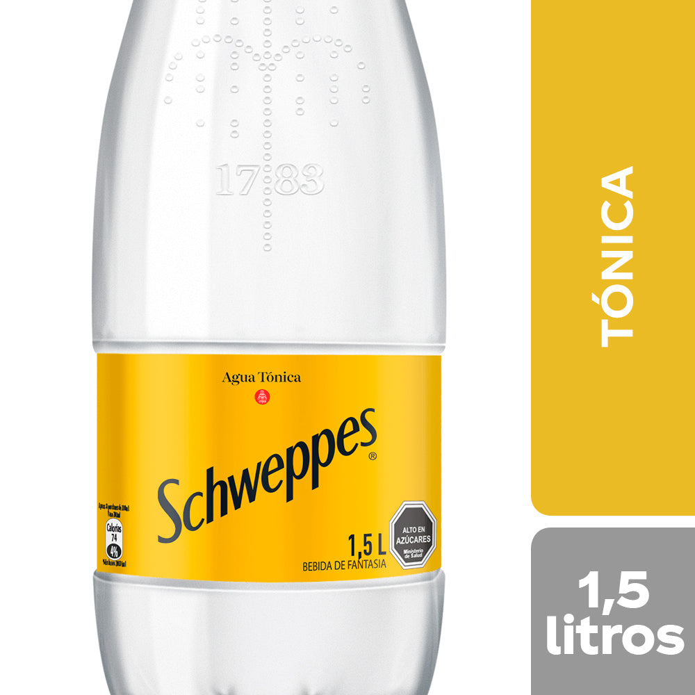 Bebida Schweppes Tonica Normal 1500cc