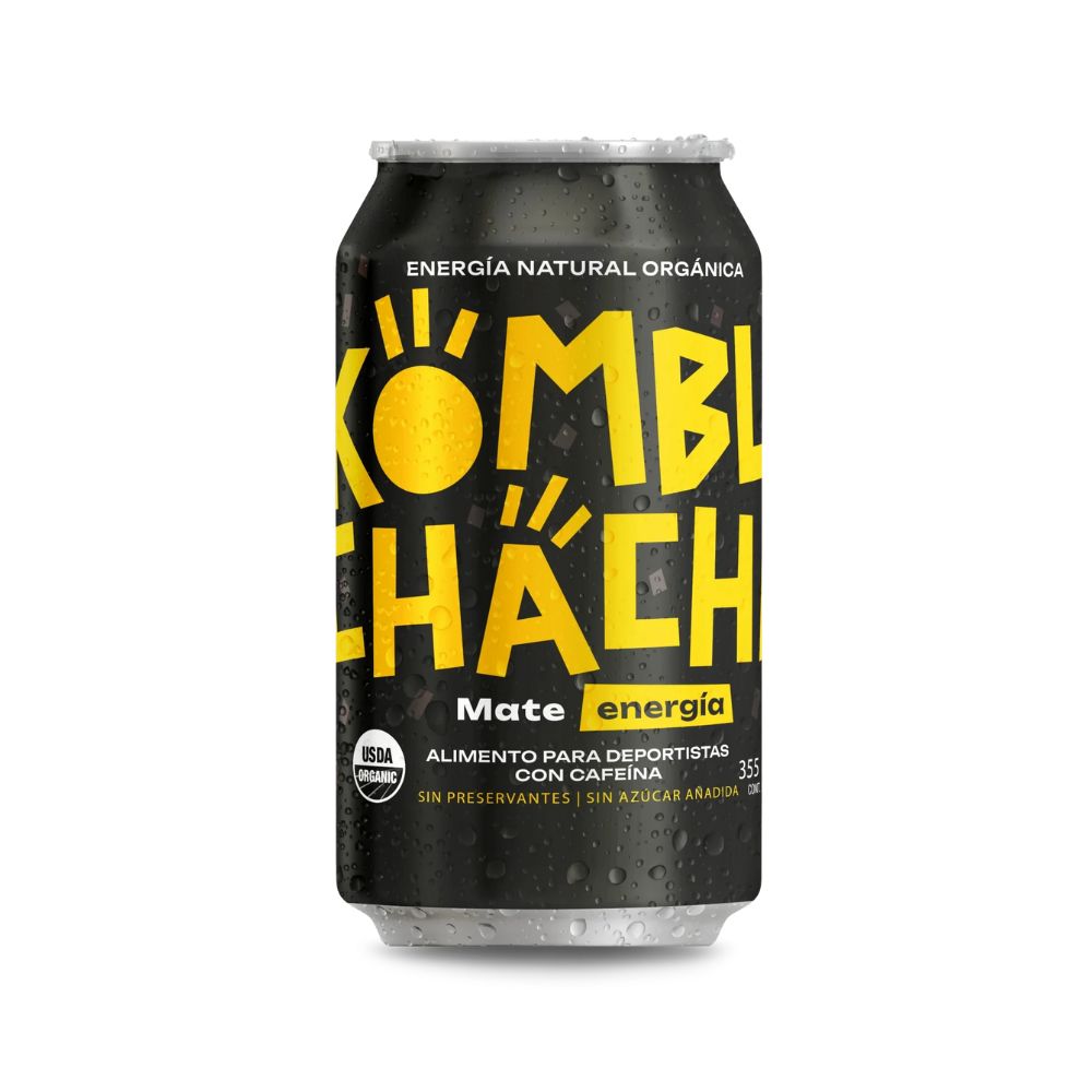 Kombuchacha Mate Energía Natural 350cc