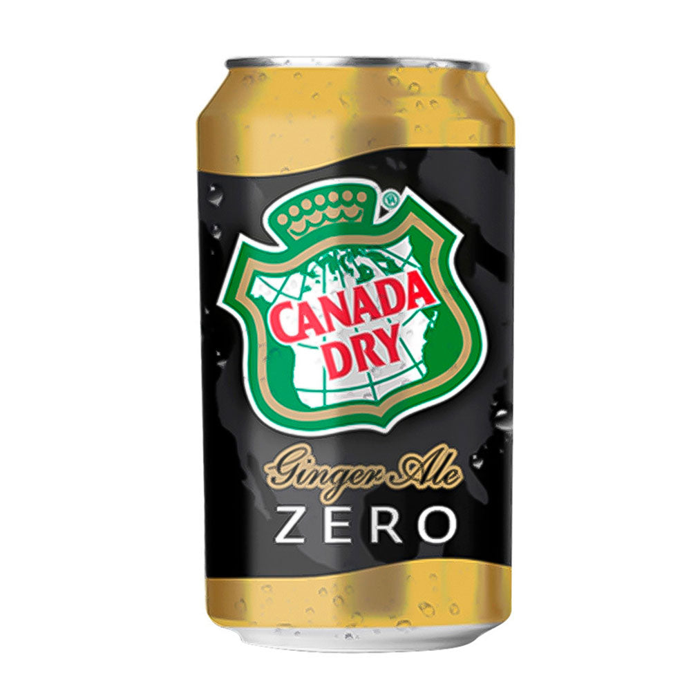 Bebida Canada Dry Ginger Ale Zero Lata 350cc
