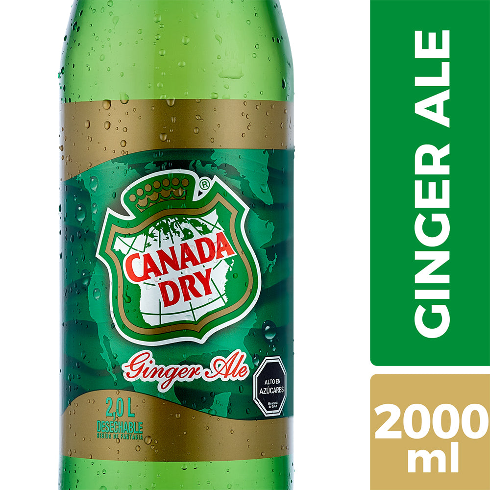 Bebida Canada Dry Ginger Ale Normal 2000cc
