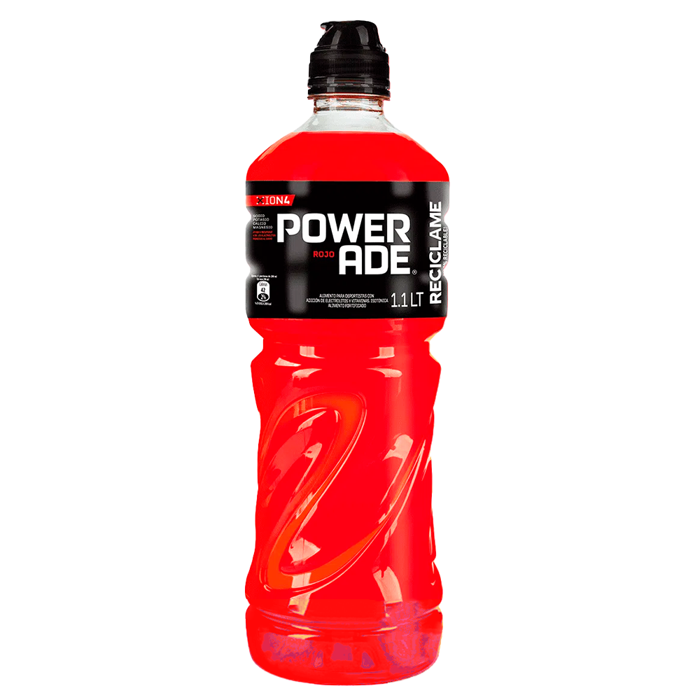 Bebida Isotónica Powerade Rojo 1100cc