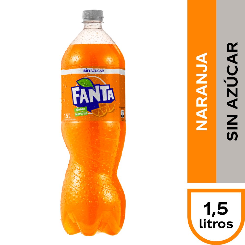 Bebida Fanta Sin Azúcar 1500cc
