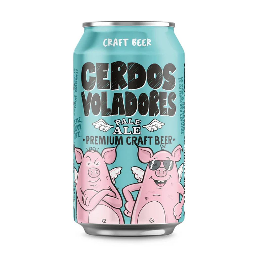 Cerveza Cerdos Voladores Pale Ale 6,0° 330cc