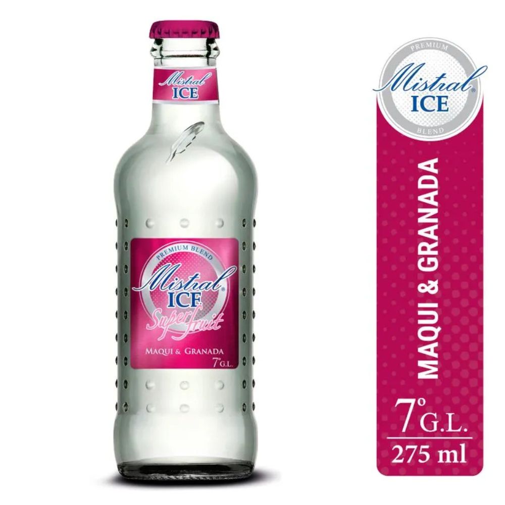 Mistral ICE Super Fruit Maqui Granada Botellín 275cc