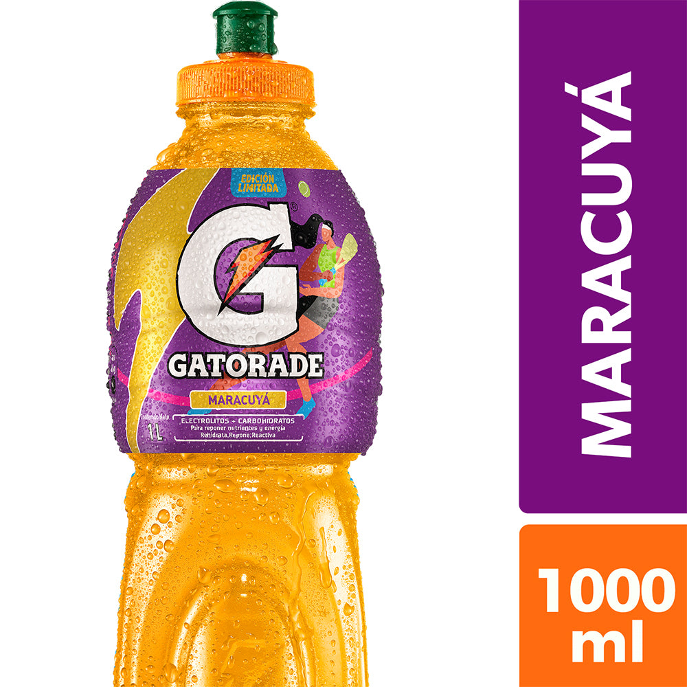 Bebida Isotónica Gatorade Maracuyá 1000cc
