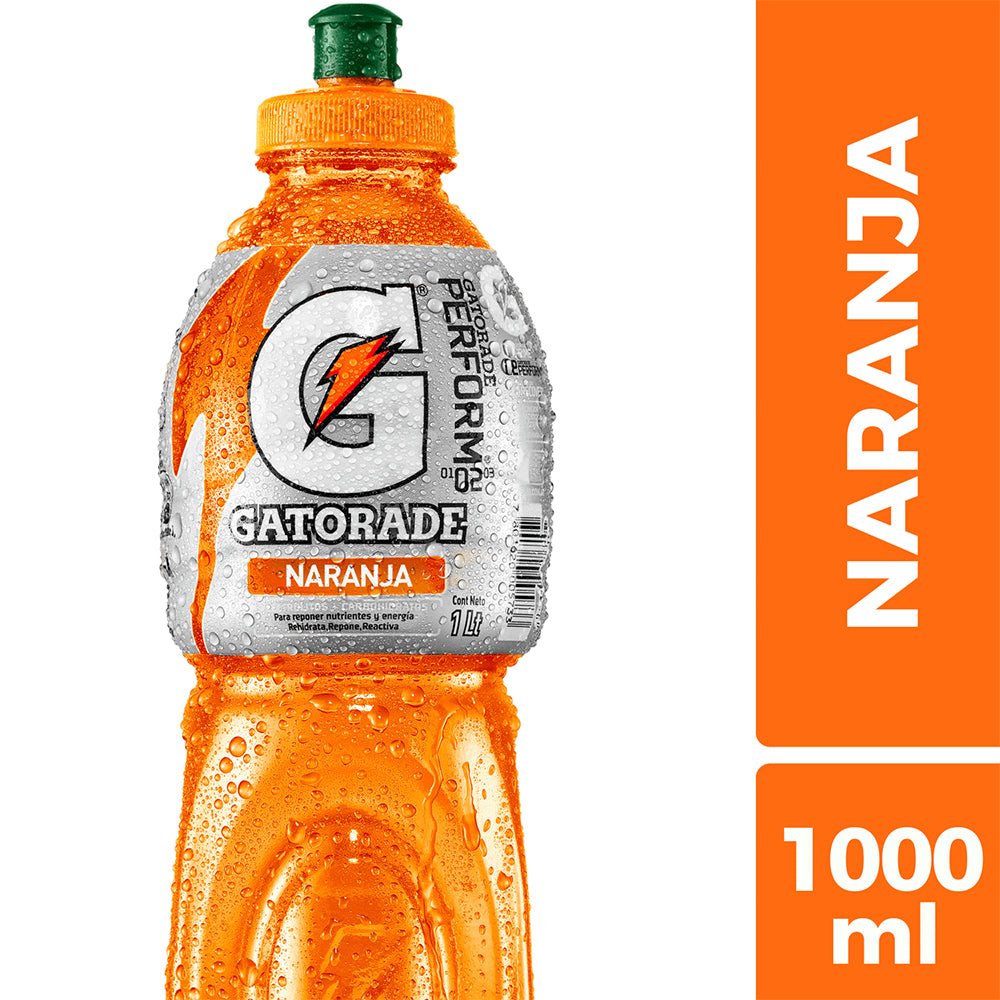 Bebida Isotónica Gatorade Naranja 1000cc