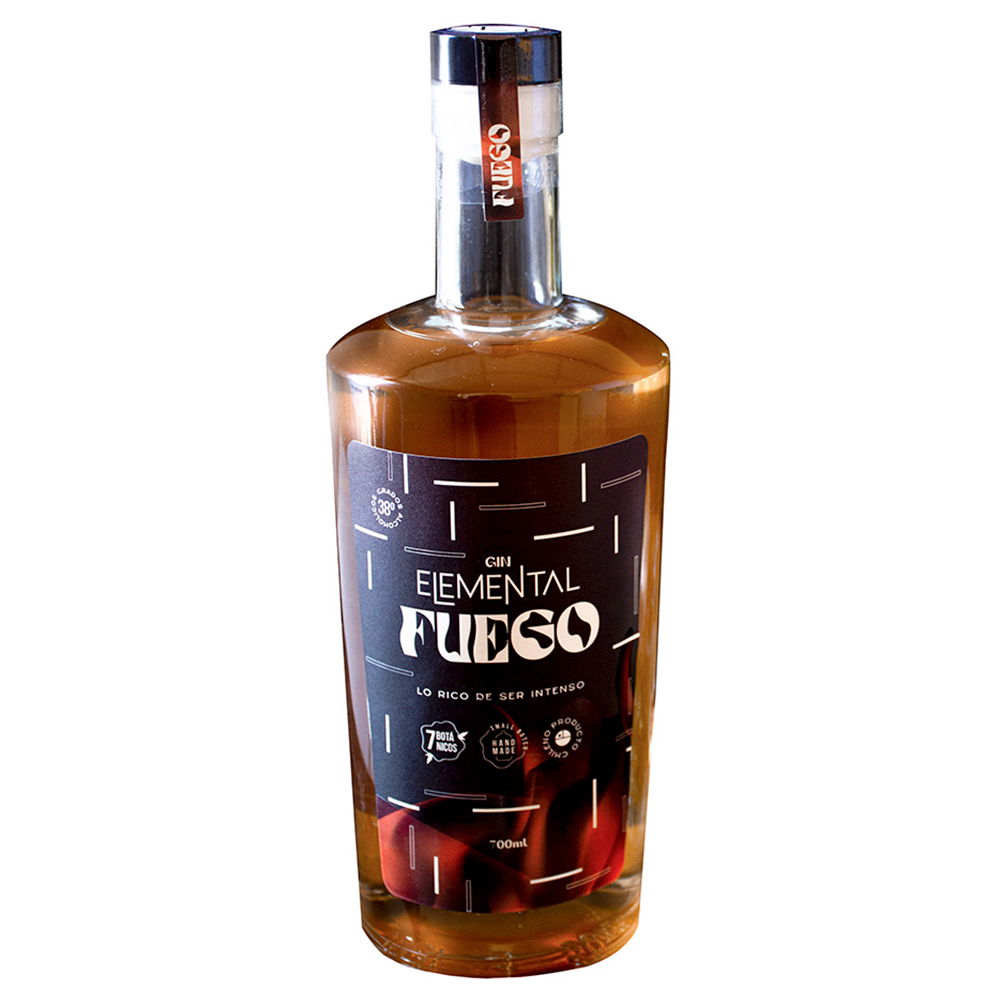 Gin Elemental Fuego 38° 750cc