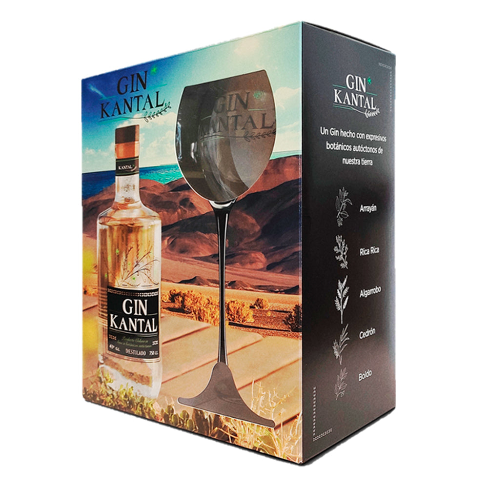 Gin Kantal 43° 750cc + Copa de Regalo