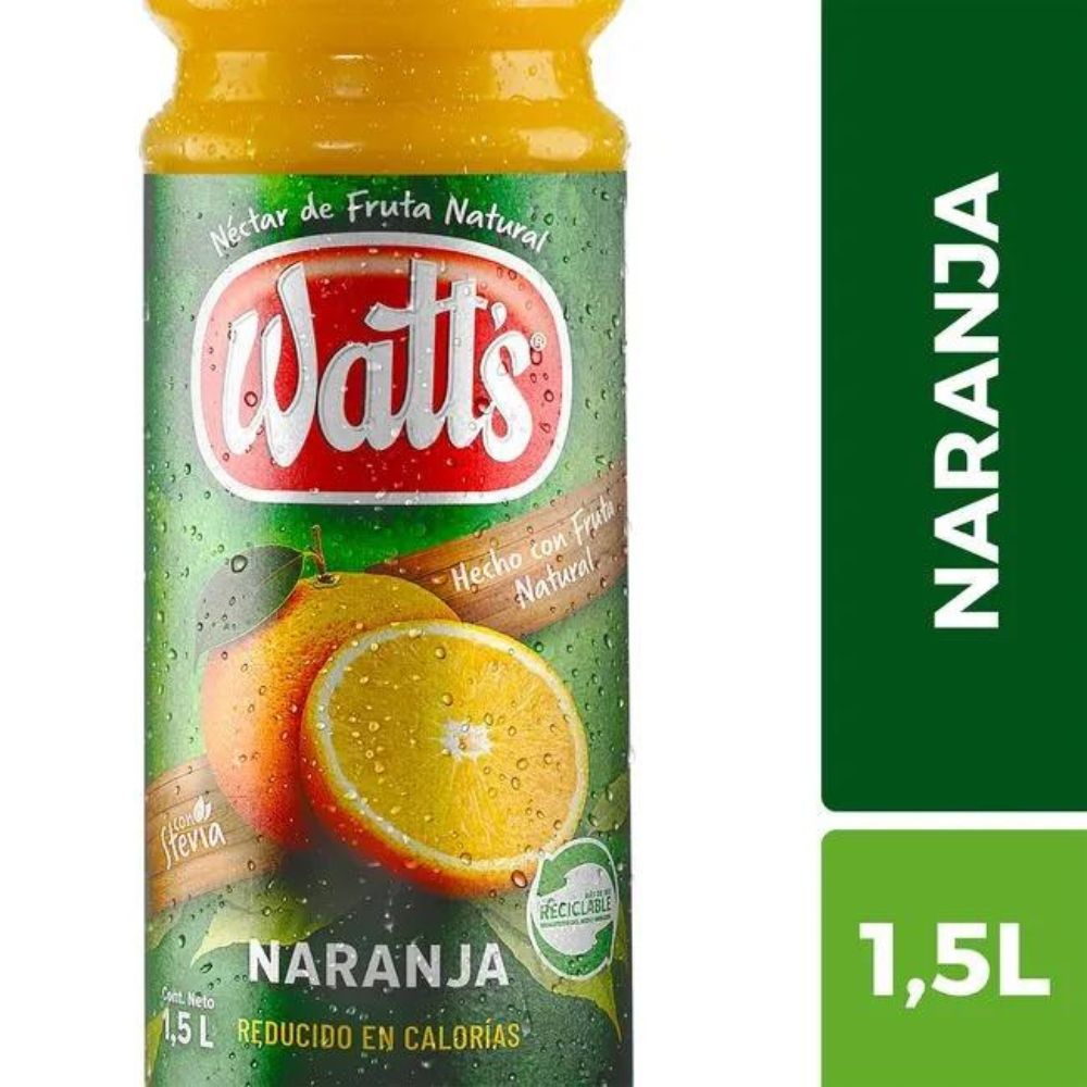 Jugo Watts Naranja 1500cc