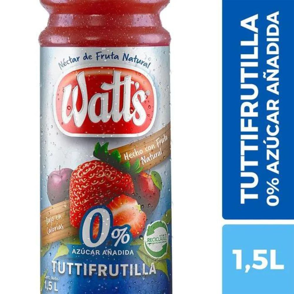 Jugo Watts Tuttifrutilla Light 1500cc