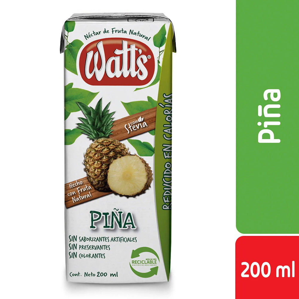 Jugo Watts Piña Normal 200cc