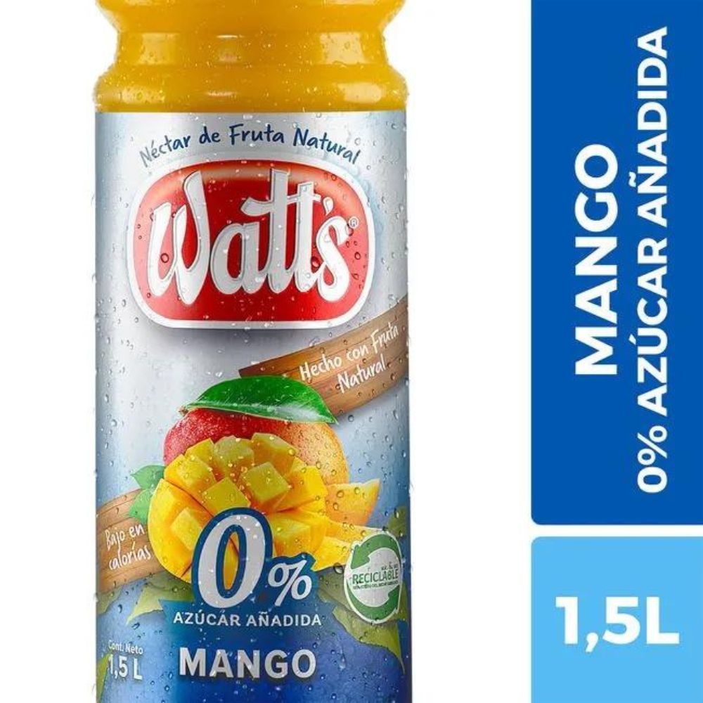 Jugo Watts Mango Light 1500cc