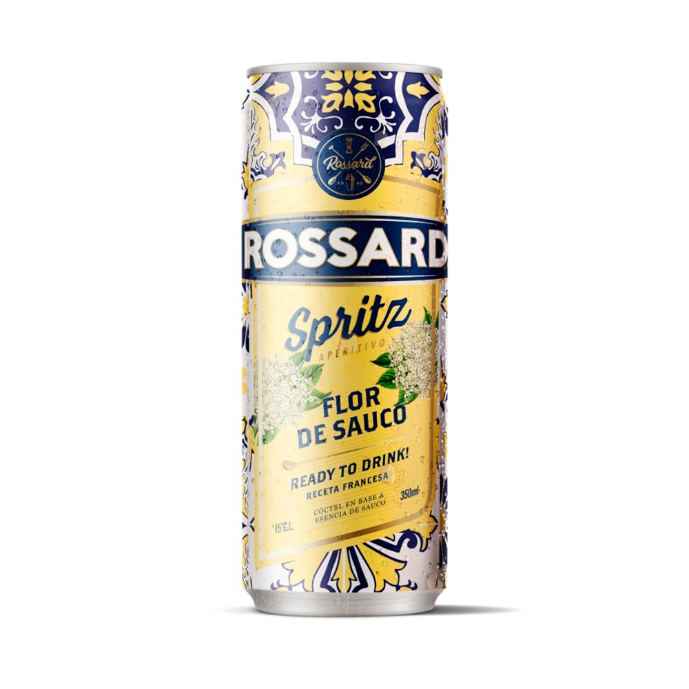 Lata Spritz Flor de Sauco Rossard 350cc