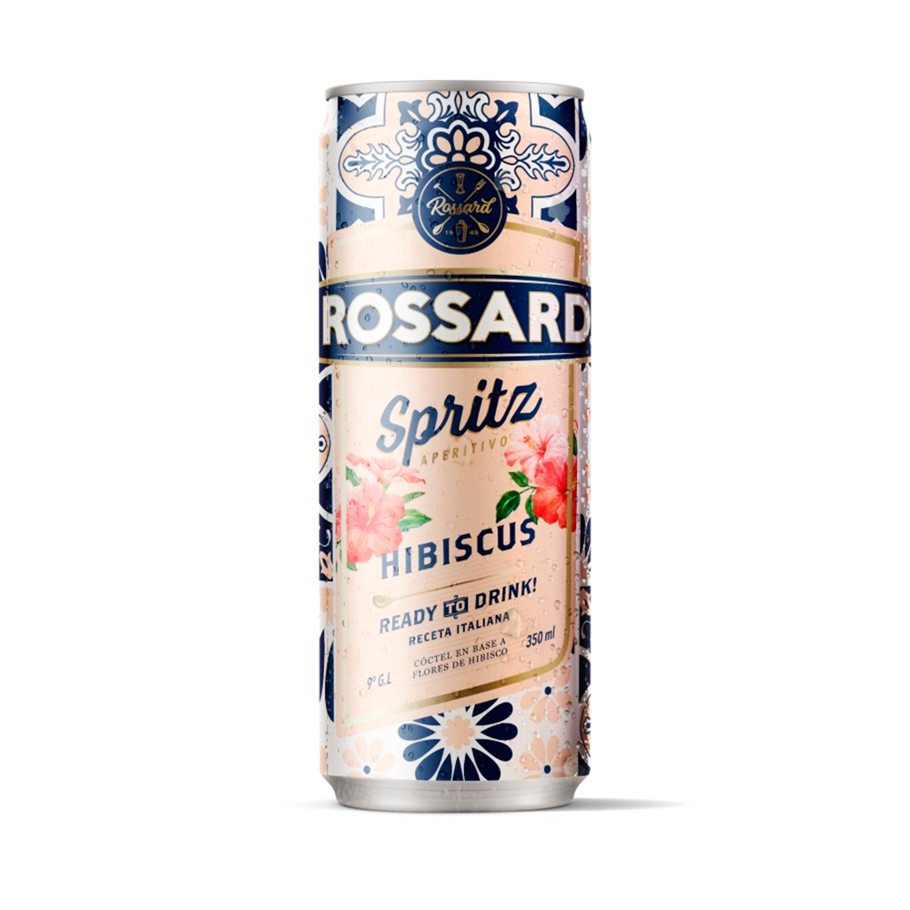 Lata Spritz Hibiscus Rossard 350cc