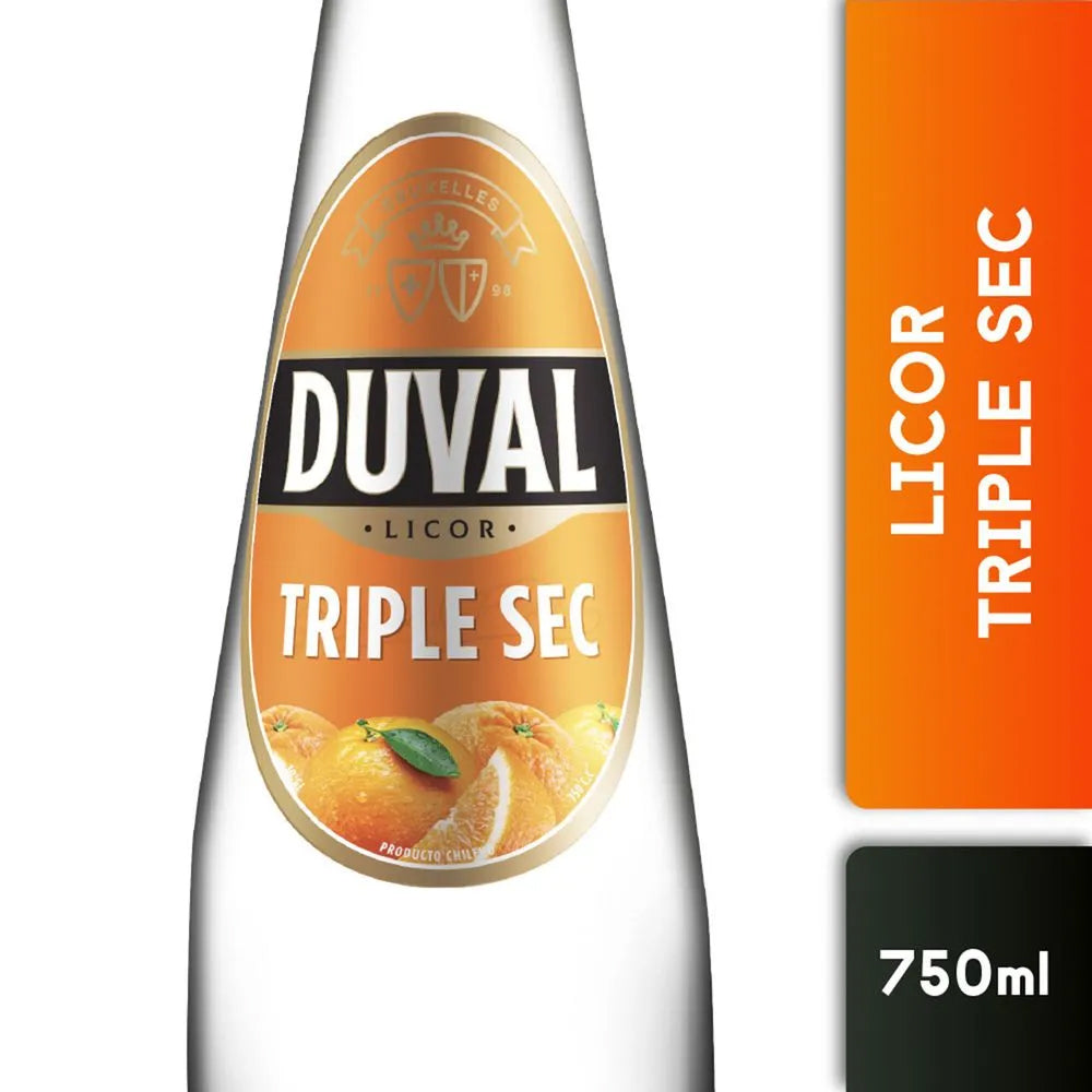 Licor Triple Sec Duval 34° 750cc