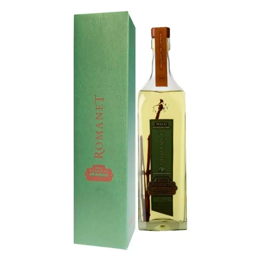 Pisco Bou Barroeta Romanet 40° 750cc