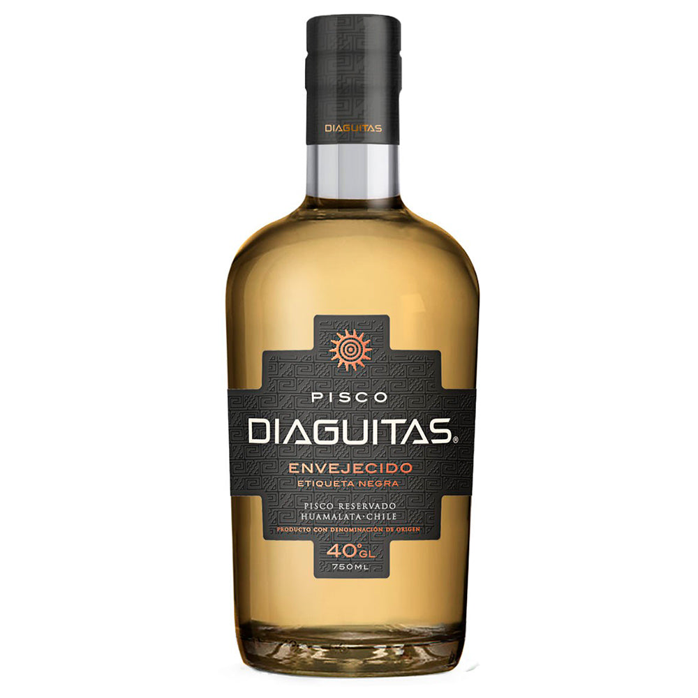 Pisco Diaguitas Envejecido Etiqueta Negra 40° 750cc