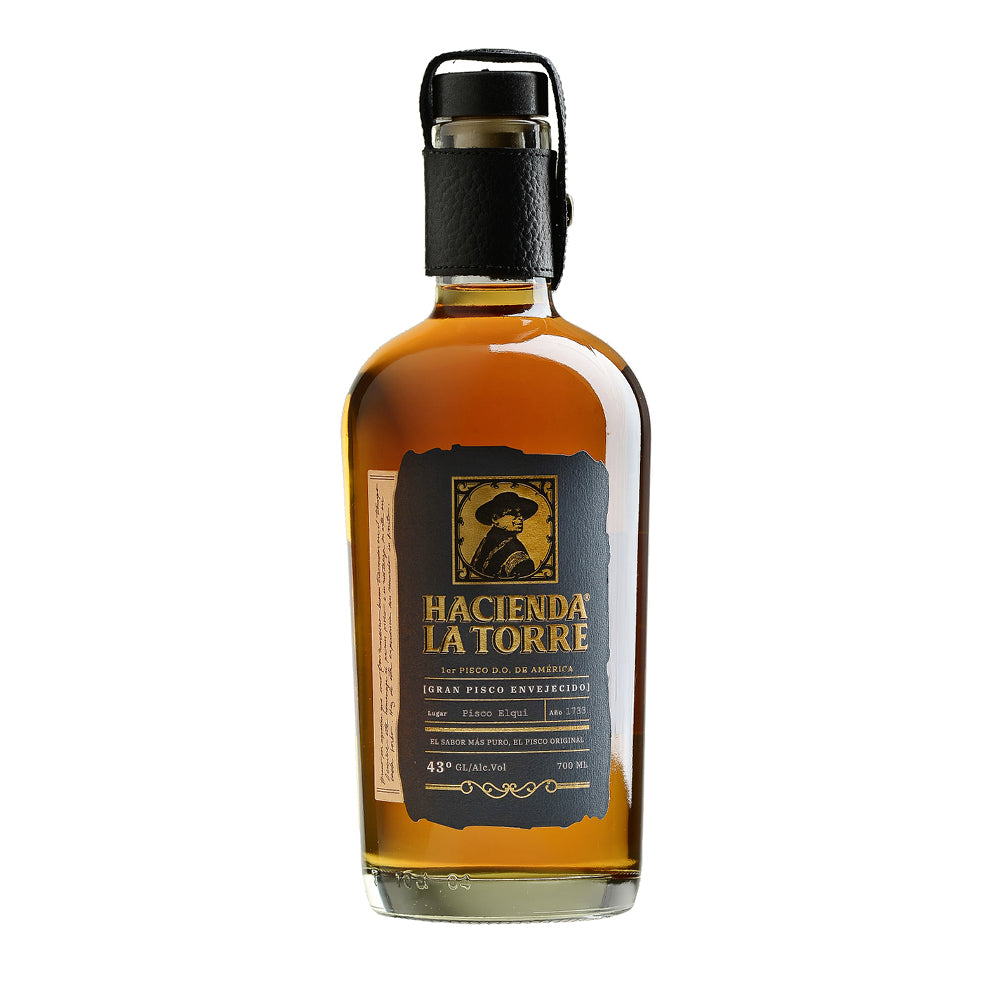 Pisco Hacienda La Torre Envejecido 43° 700cc