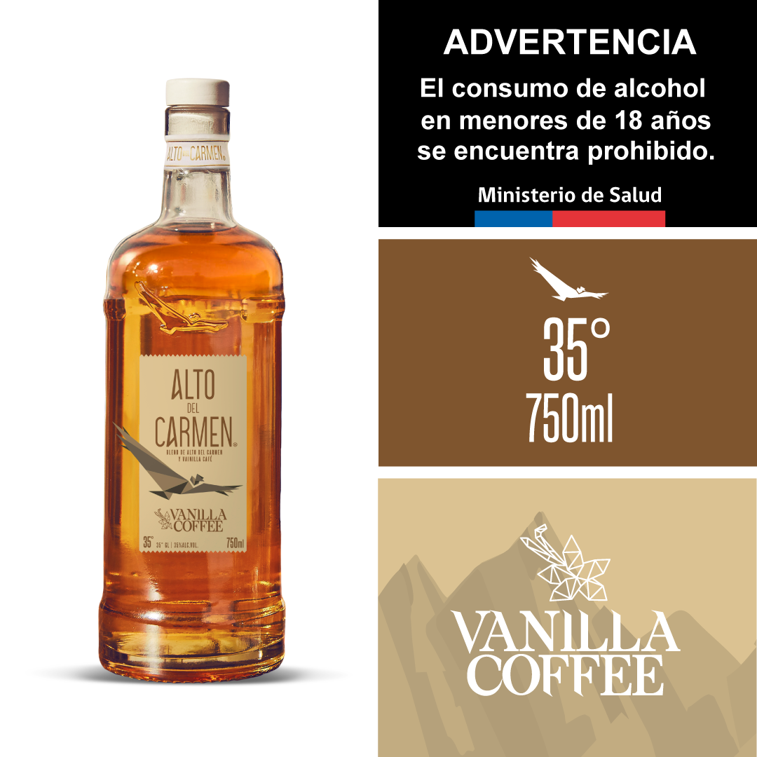 Alto del Carmen Vanilla Coffee 35º 750cc