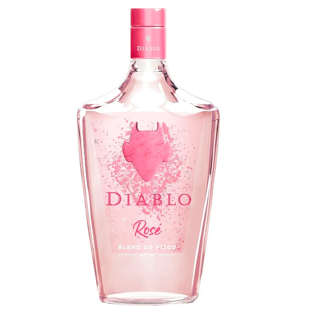 Blend de Pisco Diablo Rosé 40º 700cc