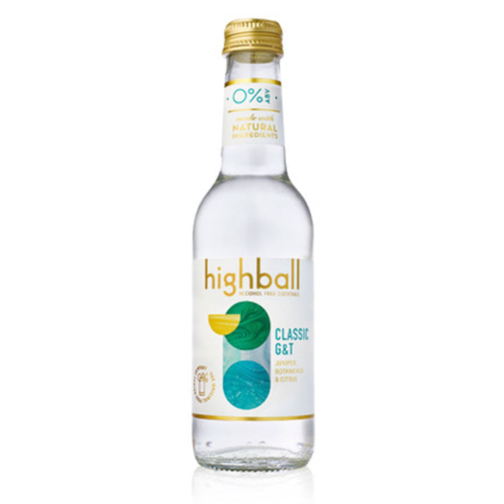 Gin Tonic Highball Classic Sin Alcohol 250cc