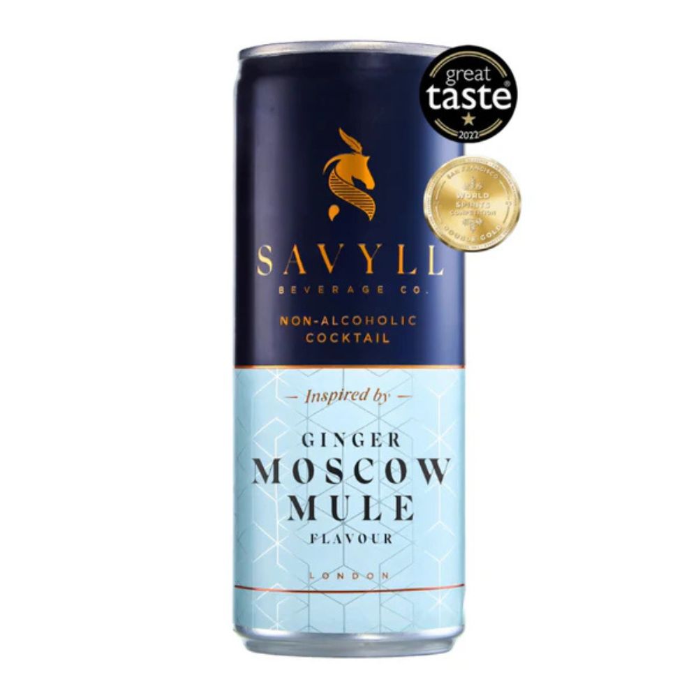 Cocktail Savyll Ginger Moscow Mule Sin Alcohol 250cc