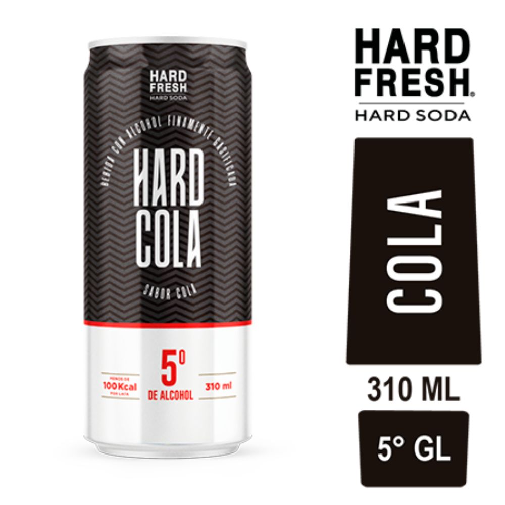 Cóctel Hard Soda Cola 5° Lata 310cc