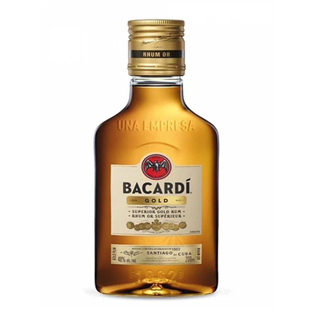 Ron Bacardí Carta Oro 40° Petaca 200cc