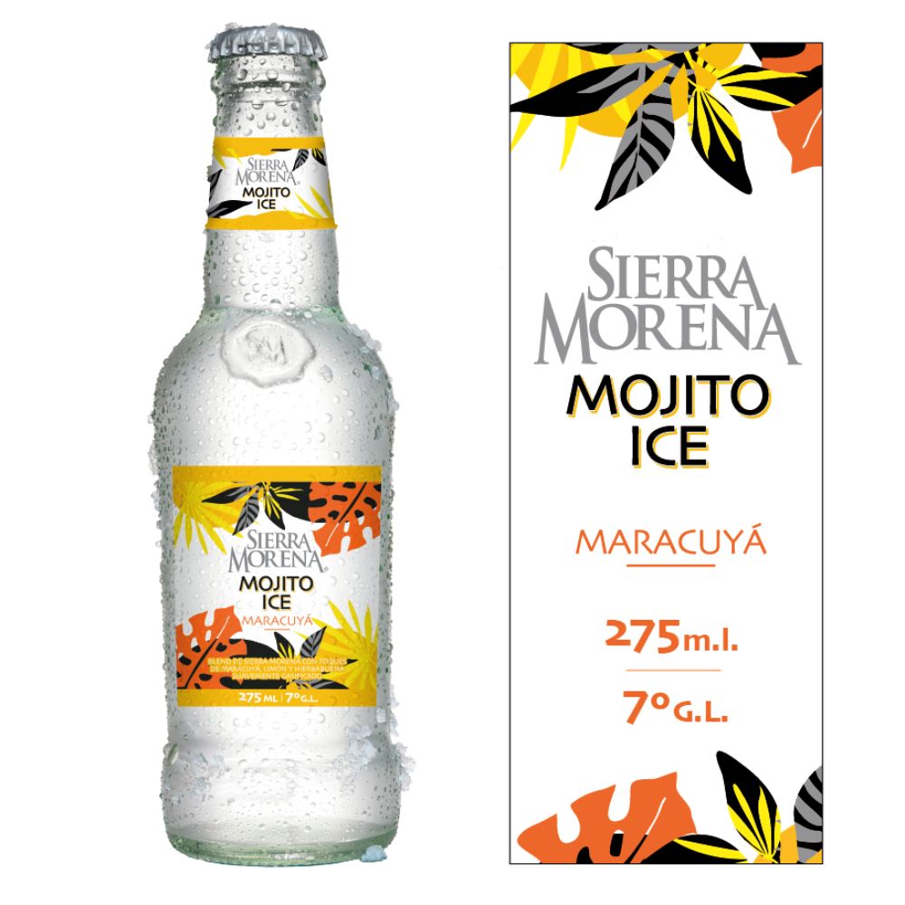 Cóctel Ice Sierra Morena Mojito Maracuyá Botellín 275cc