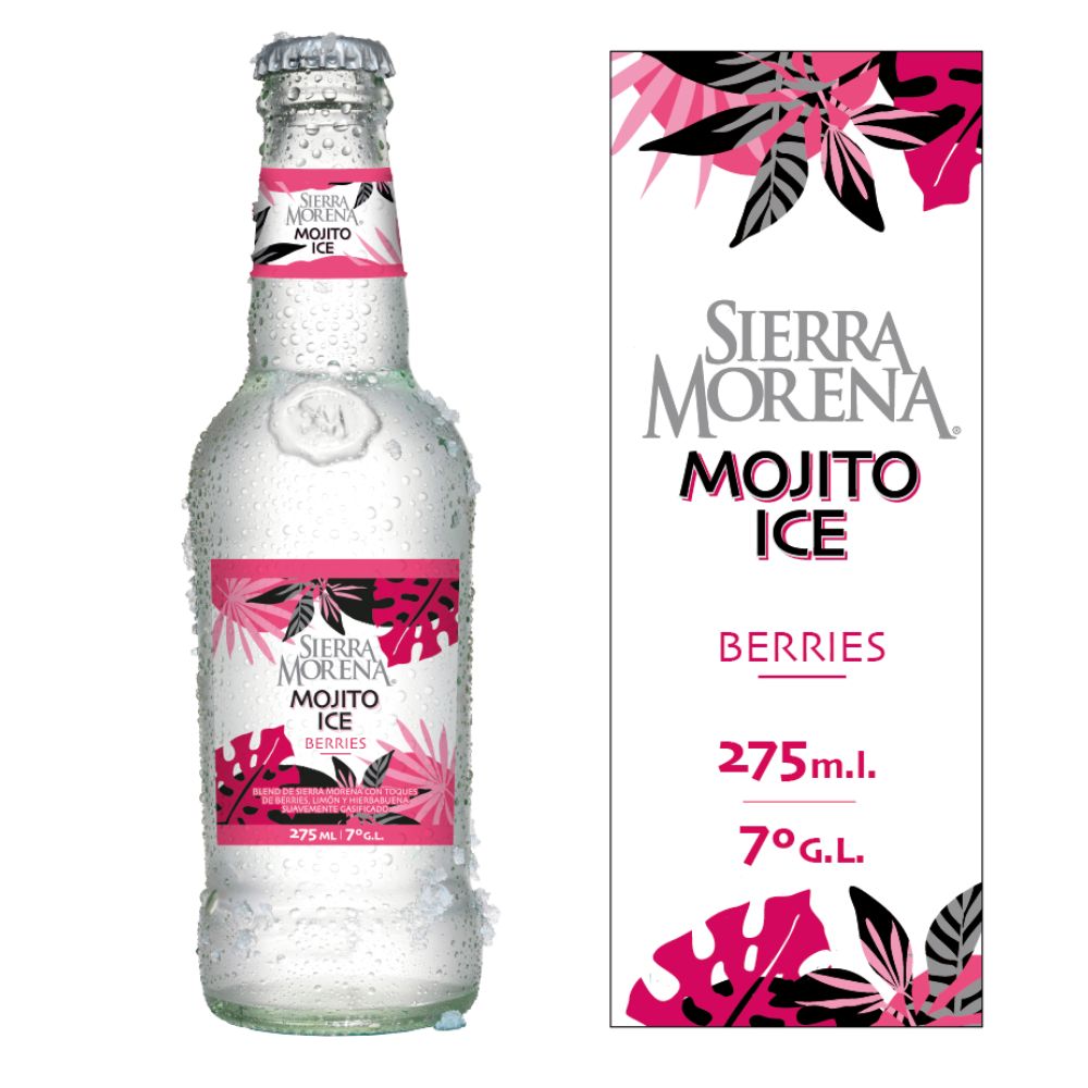 Cóctel Ice Sierra Morena Mojito Berries Botellín 275cc