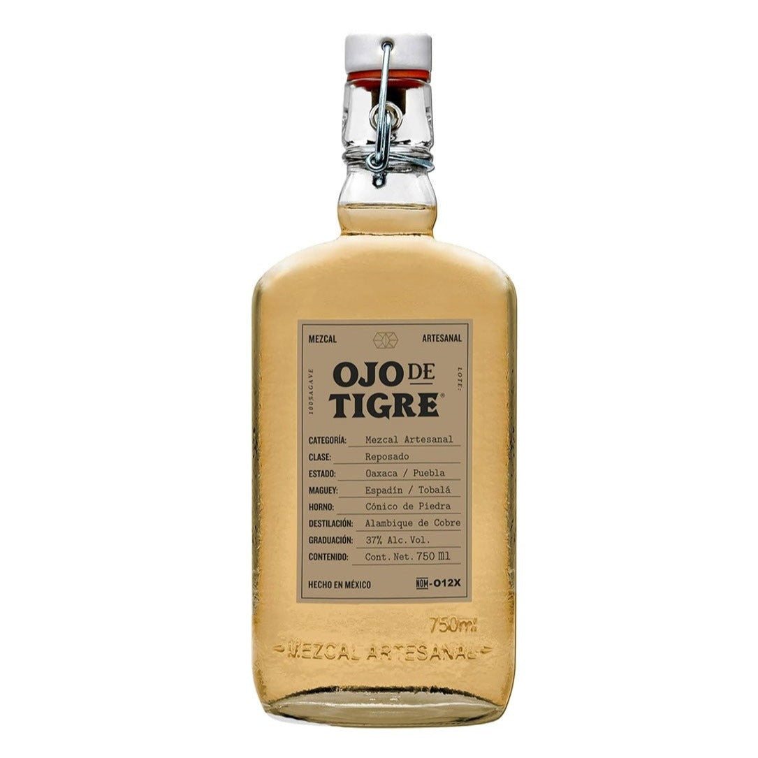 Mezcal Ojo de Tigre Reposado Dorado 37° 750cc
