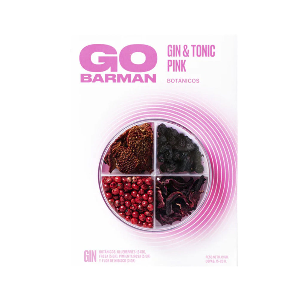 Mix de Botánicos Gin & Tonic Pink Go Barman