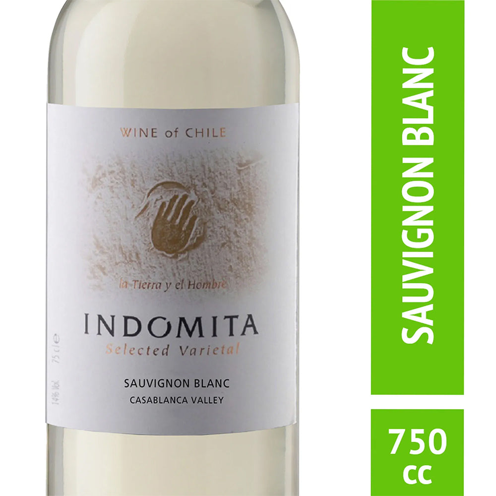 Vino Indómita Selected Varietal Sauvignon Blanc 12° 750cc