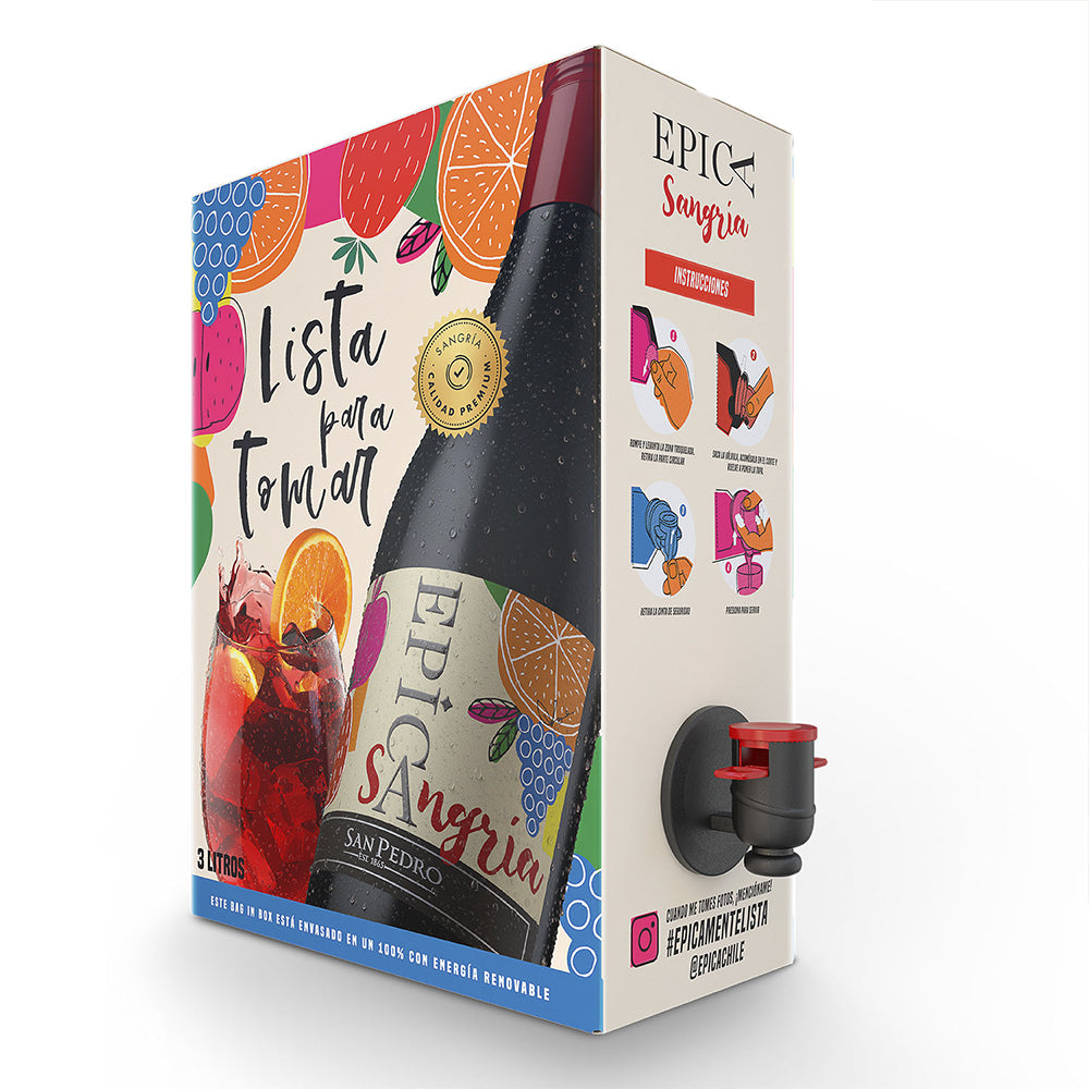 Bag in Box Sangría Epica 8,5° 3000cc
