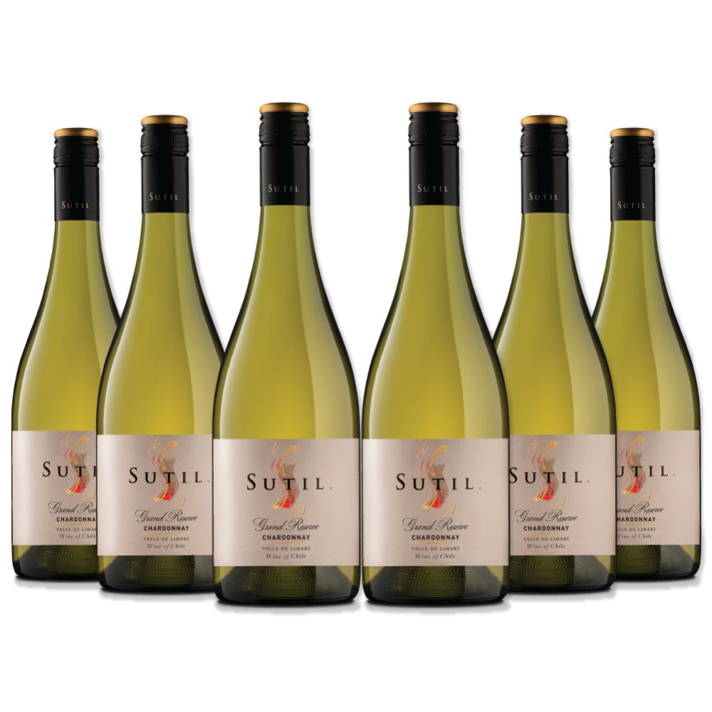 6x Vino Sutil Gran Reserva Cepas 750cc