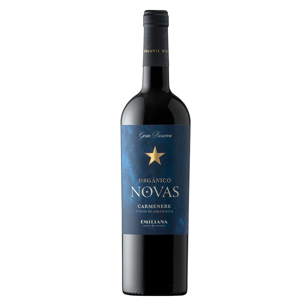 Vino Orgánico Novas Gran Reserva Carmenere 13.5° 750cc