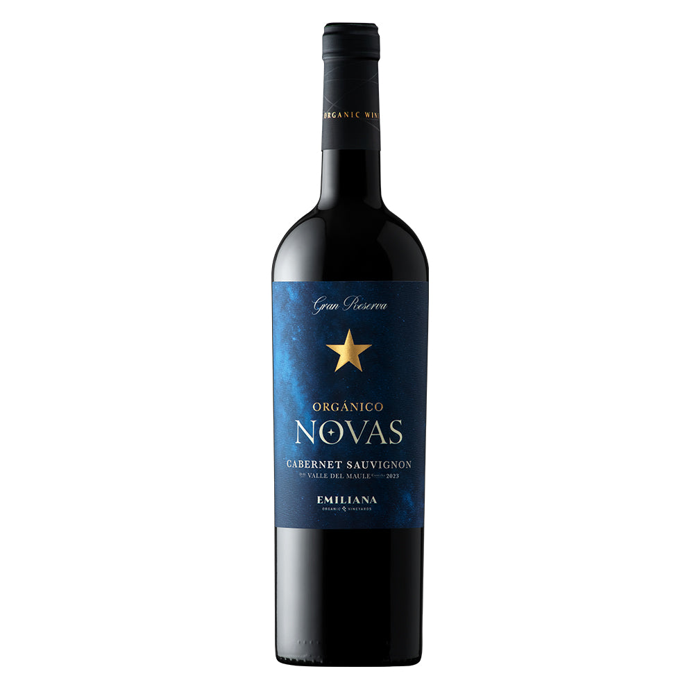 Vino Orgánico Novas Gran Reserva Cabernet Sauvignon 13.5° 750cc