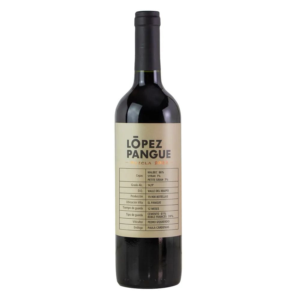 Vino López Pangue Mezcla 14,9° 750cc