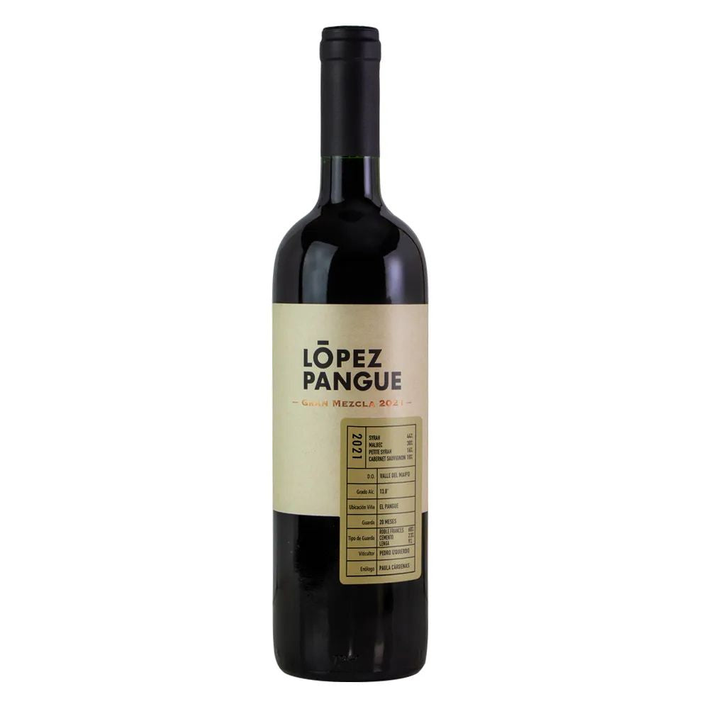 Vino López Pangue Gran Mezcla 15° 750cc