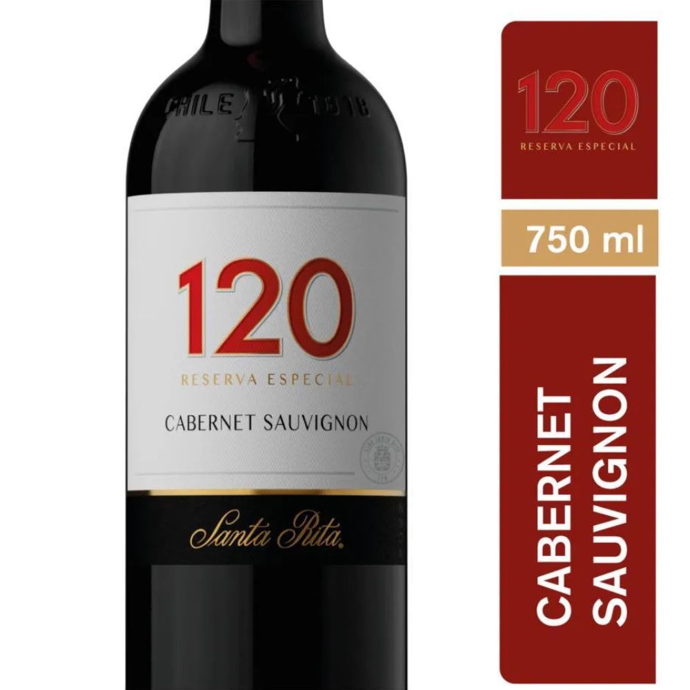 Vino 120 Reserva Especial Cabernet Sauvignon 13° 750cc