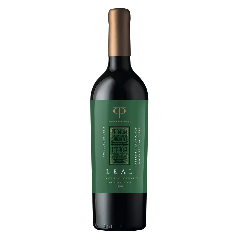 Vino Casas Patronales Leal Cabernet Sauvignon 14° 750cc