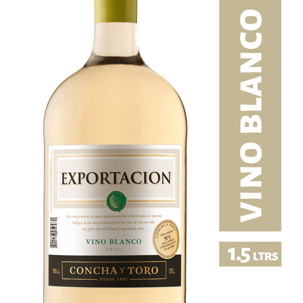 Vino Exportación Selecto Blanco Botellón 1500cc