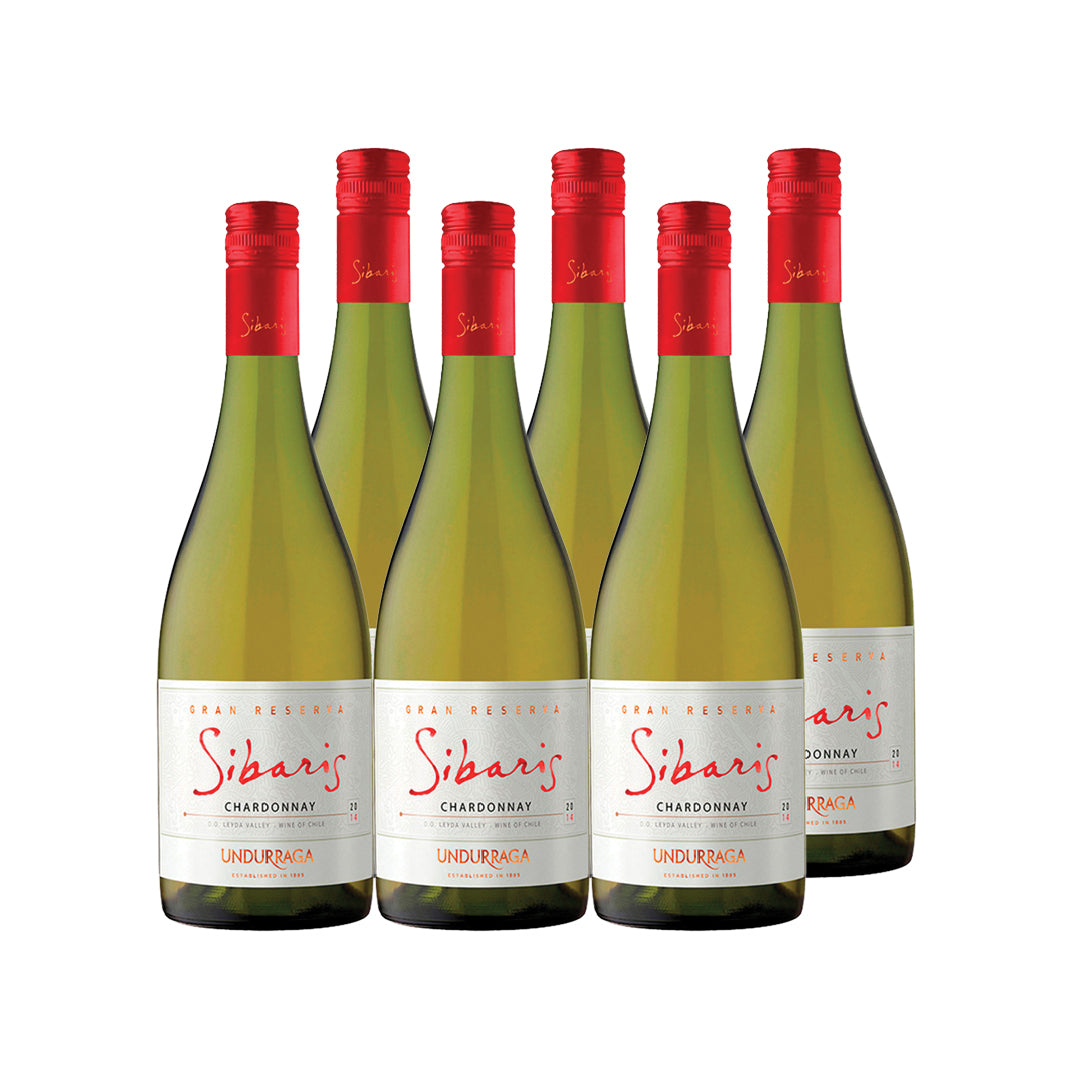 6x Vino Sibaris Gran Reserva Cepas 750cc