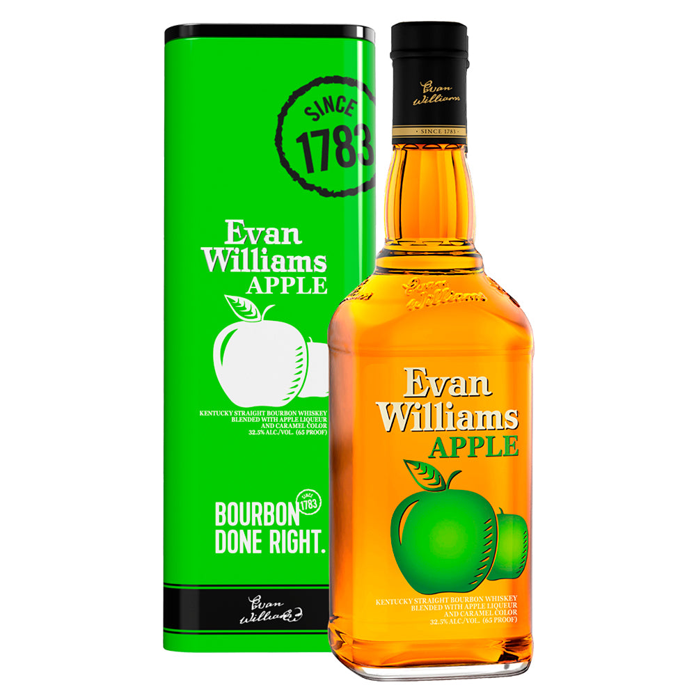 Whiskey Bourbon Evan Williams Apple 750cc